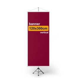 Banner 120x300cm      
