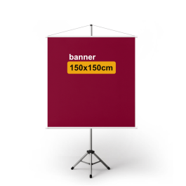 Banner 150x150cm  150x150cm    