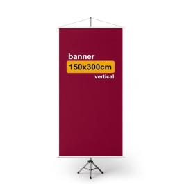 Banner 150x300cm  150x300cm    