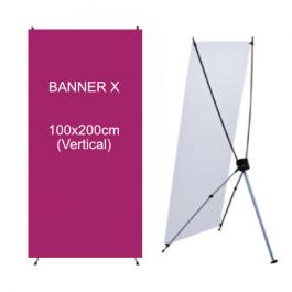 Banner X 100x200cm      