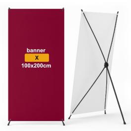Banner X 100x200cm      