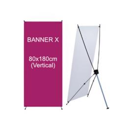 Banner X 80x180cm      