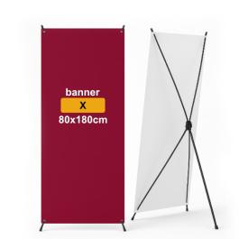 Banner X 80x180cm      