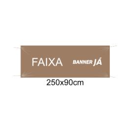 Faixa Impressa 250x90cm      