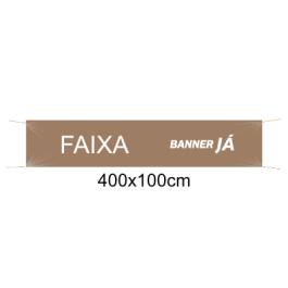 Faixa Impressa 400x100cm      