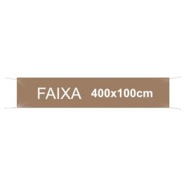 Faixa Impressa 400x100cm      