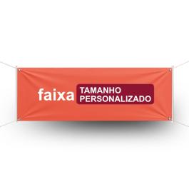 Faixa Impressa Personalizada      