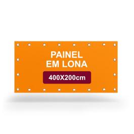 Painel em Lona 400x200cm  400x200cm    