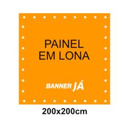 Painel em Lona 200x200cm  200x200cm    