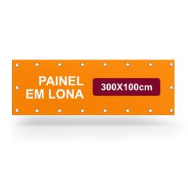 Painel em Lona 300x100cm      