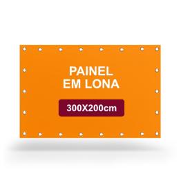 Painel em Lona 300x200cm