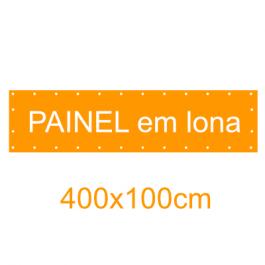 Painel em Lona 400x100cm      