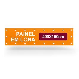 Painel em Lona 400x100cm      
