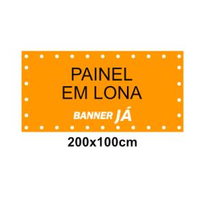 Painel em Lona 200x100cm