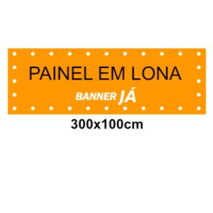 Painel em Lona 300x100cm